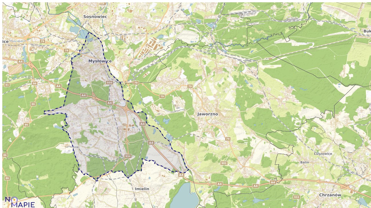 Mapa Geoportal Mysłowice